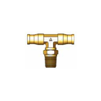 XQ72-DOTS Male Branch Tee Swivel