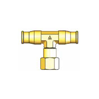 XQ77-DOTS Female Branch Tee Swivel