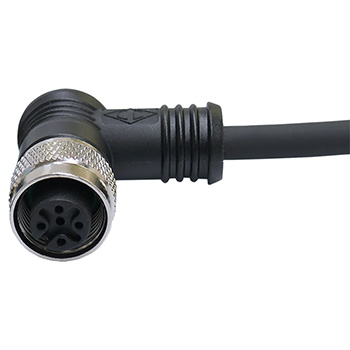 RC12 - M12/FM 90/5 PIN, PVC, 2.0M (RC12-AFM050-0220C10A)