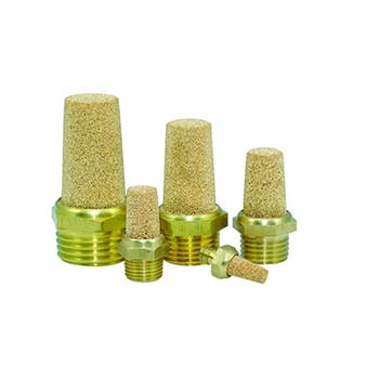 Brass Muffler, 3/8