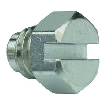 Screw Plug, ENP Brass (11755-ENP-BLK)