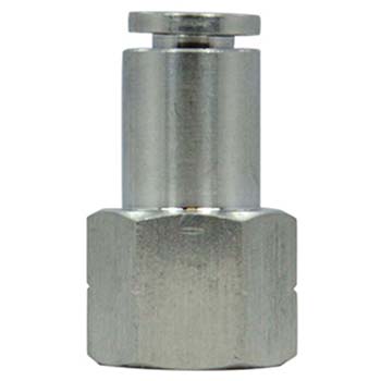 S/S Push-Quick Female Connector, 5/32