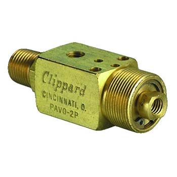 2-Way Air-Piloted N-O Spool Valve, 1/8