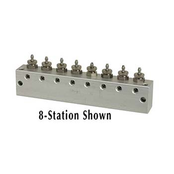 2-Station Block Needle Valve, Manifold (BNM-2N)