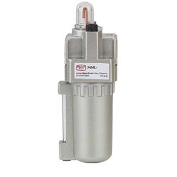 1/4" NPT Lubricator with Metal Bowl, 790 l/min (MML-2Q-M)