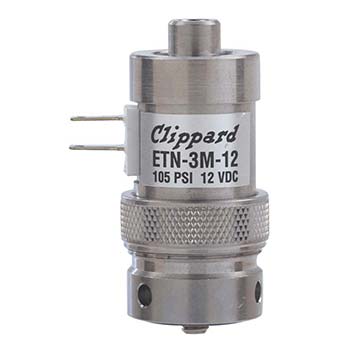 3-Way Elec Valve, Norm-Open, Mfld Mounted, 24 VDC (ETN-3M-24)