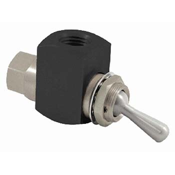 3-Way Toggle Valve, 1/4