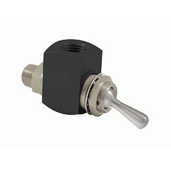 3-Way Toggle Valve, 1/4