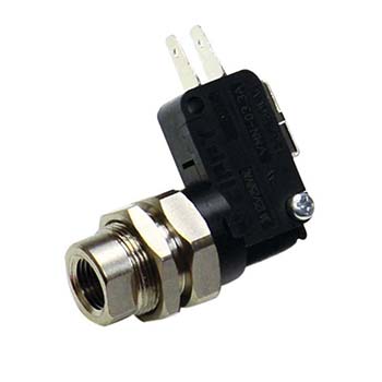 Miniature Air Switch, 10 Amp, Screw Terminals, 6 psig, 1/8