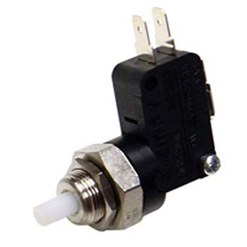 Miniature Air Switch, 3 Amp, Manual, QC Terminals (MAS-1B2-MN)