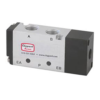 #10-32 5 Port 4-Way Air Pilot Valve (MMA-41NAS)