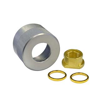 Valve Adapter for 30 mm Push Button, Aluminum (PB-30)