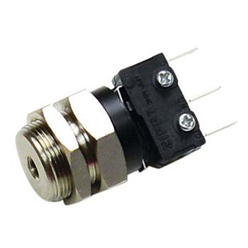 Sub-Miniature Air Switch (less Switch), 40 psig, #10-32 Port (SAS-1X0-40)