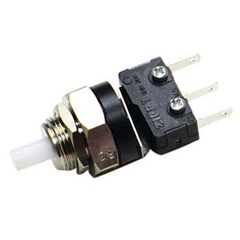 Sub-Miniature Air Switch, 5 Amp, QC Terminals, Manual (SAS-1A1-MN)