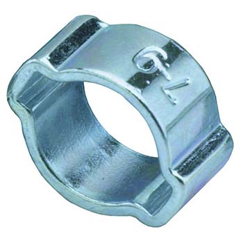 Quick Set Hose Clamp, Large Crimp-On Type, Pack of 10 (5000-1A-PKG)