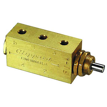 4-Way Plunger Valve, #10-32 (FV-4)