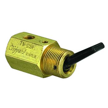 2-Way Toggle Valve, N-C, Plastic Toggle, #10-32 (TV-2SF)