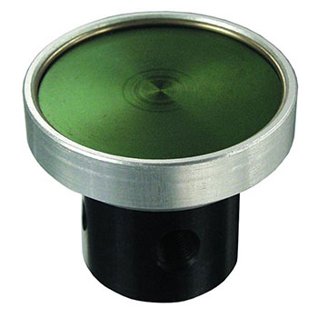 3-Way Low Force Actuation Push Button, Black (Green shown) (PB-2-BK)