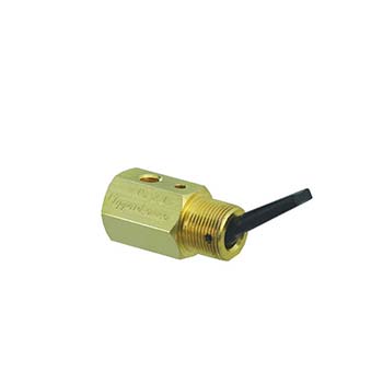 2-Way Toggle Valve, N-O, Momentary Closed, Plastic Toggle, #10-32 (TVO-2MF)