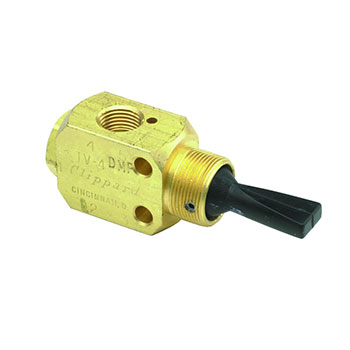 3-Position, 4-Way Valve, Plastic Toggle, G1/8 (M-TV-4DP)