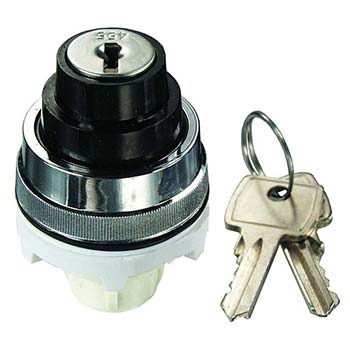 30 mm Key Selector, Black (PL-T3K-B)