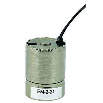 2-Way EM Valve, Normally-Closed, 24 VDC, 0.025