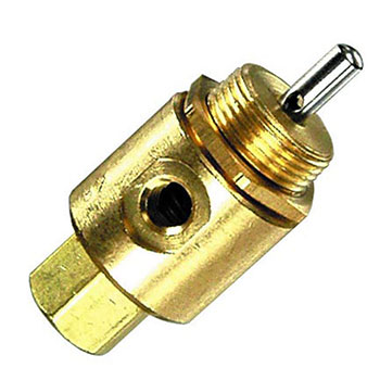 3-Way Stem  Valve, Normally-Closed, #10-32 (MAV-3)