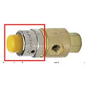 30 mm Yellow White Shown Clippard PC-5F-YL Flush Captivated Push Button 