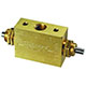 4-Way Double Plunger Valve, 1/8