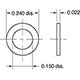 FKM Gasket, 0.240