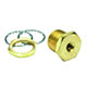 #10-32 Bulkhead Fitting (15027-BLK)