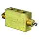 4-Way Double Plunger Valve, Fully-Ported, 1/8