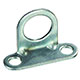 Steel, Zinc-Plated  Foot Bracket, 0.484