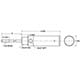7/8" Heavy Duty, Spring Extended, Air Retract, Stud Mount, 1" (7SS-AR-1) 1