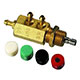3-Way Normally-Open or Normally-Closed Stem Valve, Metric (M-SMAV-3)