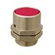 16 mm Flush Captivated Push Button, Red (PC-3F-RD)