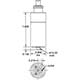 DR-2 Precision Regulator, #10-32, Manifold Mount, Relieving, 1-50 psig (DR-2M-5) 1