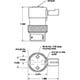 3-Way Elec. Valve, N-C, In-Line Mount, Pin Connector, 12 VDC (EC-3-12) 1