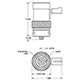 2-Way Elec Valve, Norm-Open, Mfld Mounted, 12 VDC (ECN-2M-12) 1