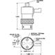 CR 3-Way Electronic Valve, Normally-Open, 24 VDC (CR-ECO-3-24-H) 1