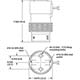 3-Way Elec. Valve, N-C, In-Line Mount, Wire Leads, 24 VDC, Metric (M-EV-3-24-H) 1