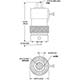 3-Way Elec. Valve, In-Line Mount, Wire Leads, 12 VDC (CR-EVO-3M-12) 1