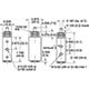 3-Way Spool Plunger Valve, Actuated Spring Return Valve, #10-32 (FV-3) 1