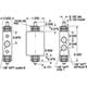 3-Way Spool Double Plunger 2 Position Valve, 1/8