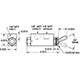 3-Way Toggle Valve, NP Steel Toggle, 1/8