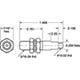 Quick Connect Valve, Body, #10-32M (MQC-V2) 1