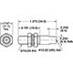 Quick Connect Valve, Body, #10-32F (MQC-V3) 1