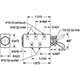 4-Way Toggle Valve, NP Steel Toggle, #10-32 (MTV-5) 1