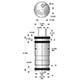 8 mm 3-Way Electronic Valve, 0 to 10 bar, 24 Volt, FKM Seals (ST-3C-24-3-V) 1