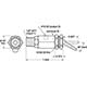 3-Way Toggle Valve, N-C, Momentary Open Toggle, Plastic Toggle, 1/8